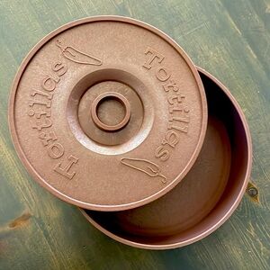 Tortilla Warmer 22cm 9 inch brown Alpibe Cuisine